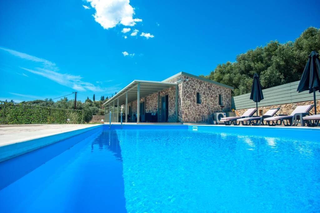 Villa Afrato Calma In Trapezaki-Private Pool -2 Br Трапезакі Екстер'єр фото