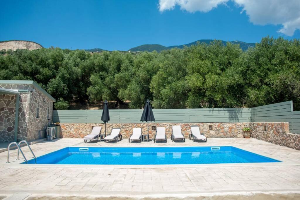 Villa Afrato Calma In Trapezaki-Private Pool -2 Br Трапезакі Екстер'єр фото