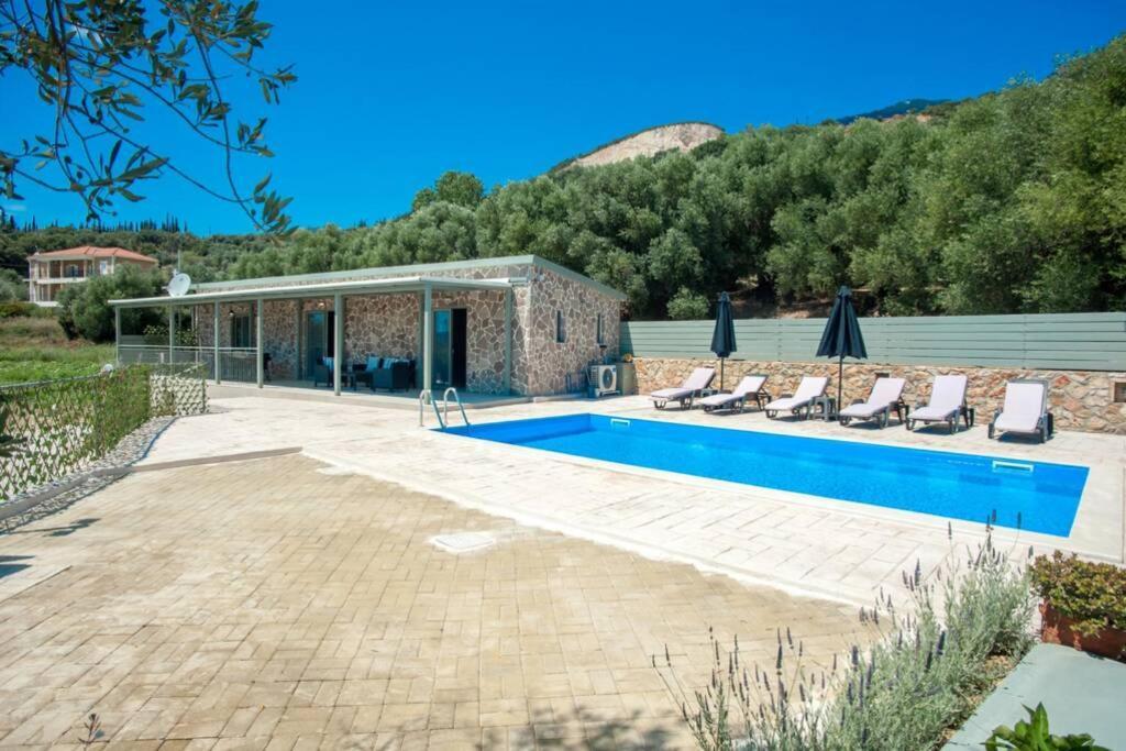 Villa Afrato Calma In Trapezaki-Private Pool -2 Br Трапезакі Екстер'єр фото